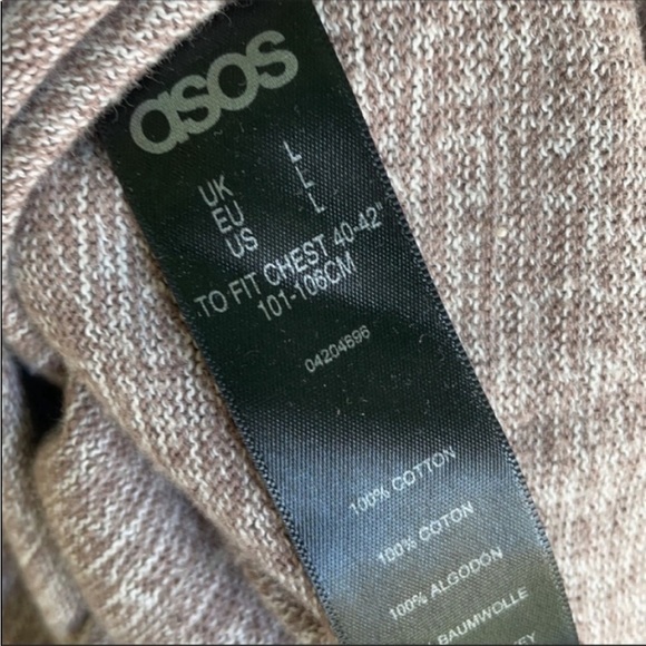 Asos Pullover Cardigan Sweater Soft Comfy Size Large - Picture 5 of 10